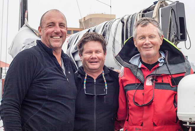 James Permezel, Drew Taylor and Bruce Taylor - 2016 Rolex Sydney Hobart Yacht Race ©  Rolex/ Kurt Arrigo http://www.regattanews.com